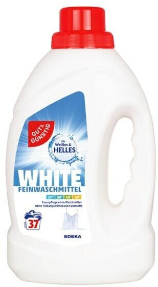 GUT&GÜNSTIG Feinwaschmittel Weiß 37 WL 1,5 L - Beyaz İnce Çamaşır Deterjanı 37 YL 1,5 L