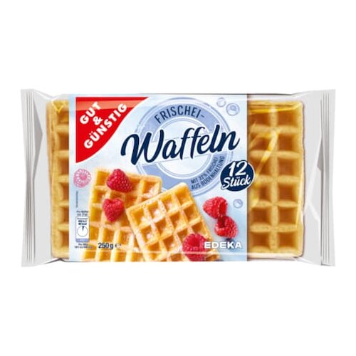 GUT&GÜNSTIG Frischeiwaffeln 250 g / GUT&GÜNSTIG Taze Yumurtalı Gofret 250 g