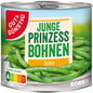 GUT&GÜNSTIG Prinzessbohnen fein 400 g / GUT&GÜNSTIG İnce Prenses Fasulye Konservesi 400 g
