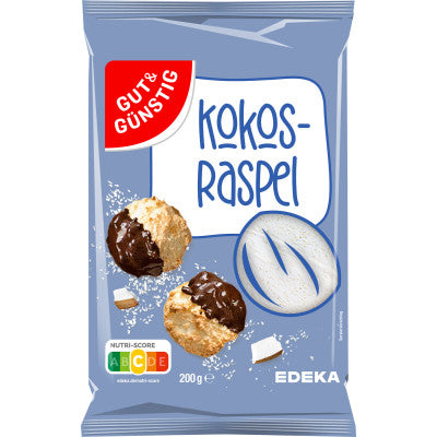 GUT&GÜNSTIG Kokosraspel 200 g / Hindistan Cevizi Rendesi 200 g