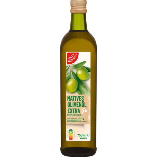 GUT&GÜNSTIG Natives Olivenöl extra 750 ml / Sızma Zeytinyağı Ekstra 750 ml