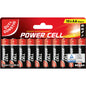 GUT&GÜNSTIG Power C.Alkaline Mignon AA 1,5V LR6 10 ST – Pil 10 Adet