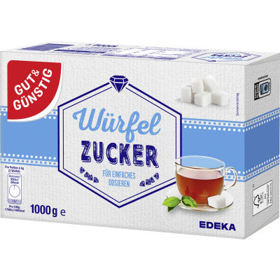 GUT&GÜNSTIG Würfelzucker 1 kg / GUT&GÜNSTIG Würfelşeker 1 kg