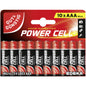 GUT&GÜNSTIG Power C.Alkaline Micro AAA 1,5V LR03 10 ST – Pil 10 Adet