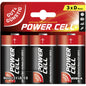 GUT&GÜNSTIG Power C.Alkaline Mono LR20 1,5V 3 ST – Pil 3 Adet