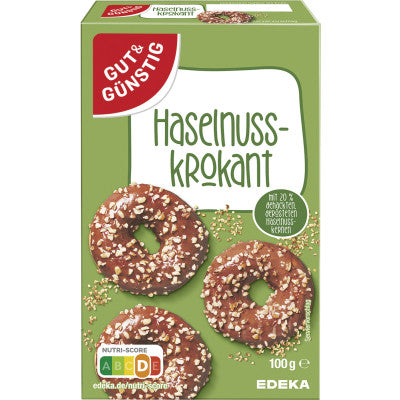 GUT&GÜNSTIG Haselnuss Krokant 100 g / Fındık Krokant 100 g