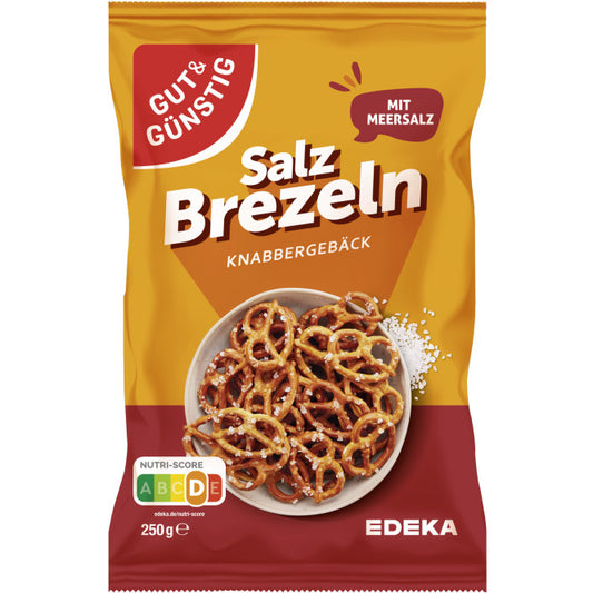 GUT&GÜNSTIG Salzbrezeln 250 g / GUT&GÜNSTIG Tuzlu Pretzel 250 g