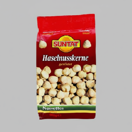 Haselnüsse - Kodsuz Gri Arka Plan