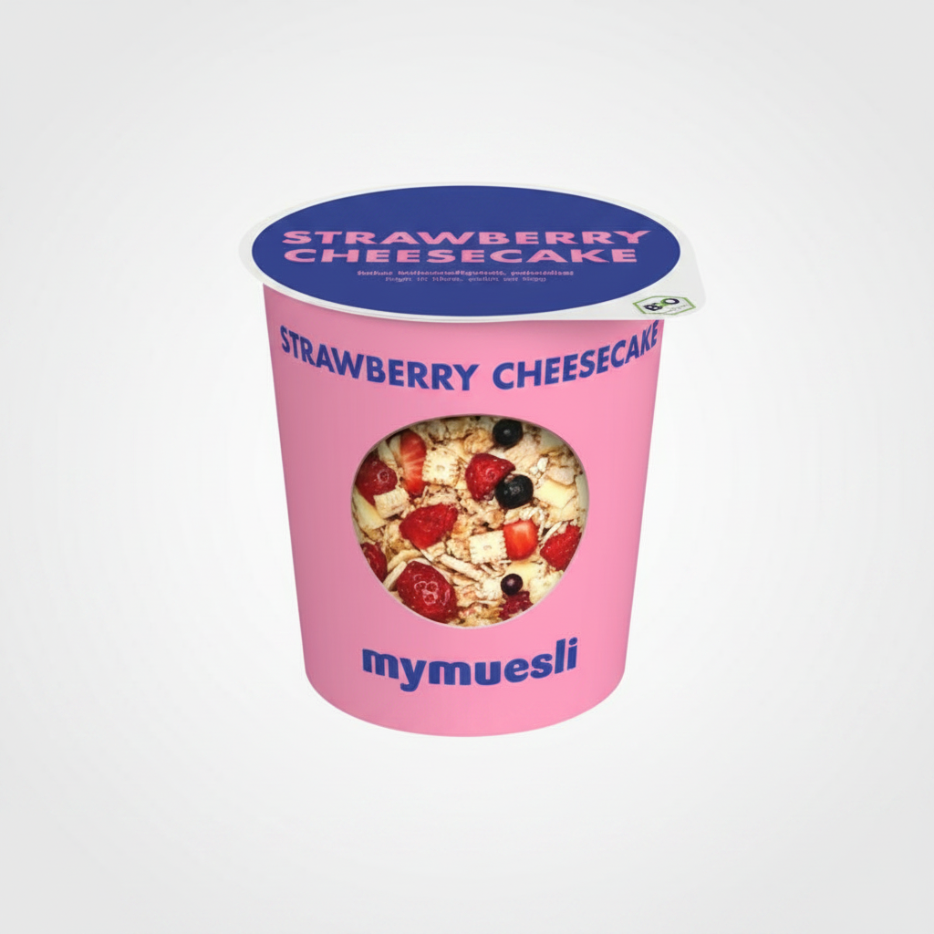 mymuesli Bio Müsli Strawberry Cheesecake 85g