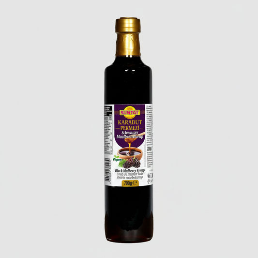 SUNTAT Schwarzer Maulbeerensirup Karadut Pekmezi 700g Glas