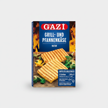 GAZİ Grill- und Pfannenkäse Natur 45% 200 g
