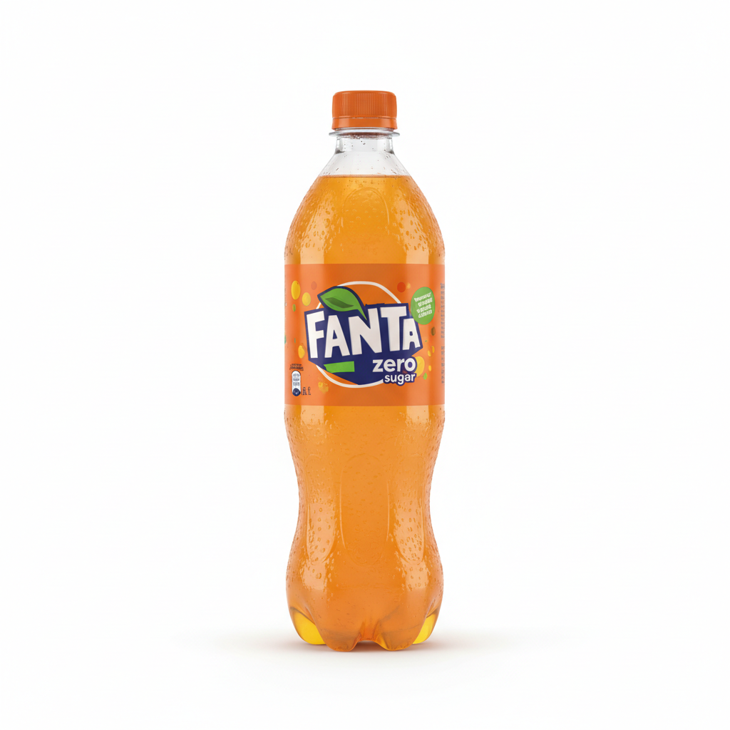 Fanta Zero Orange Einwegflasche 1,25 L