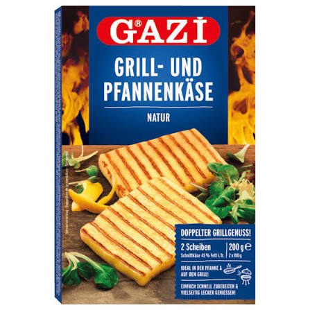 GAZİ Grill- und Pfannenkäse Natur 45% 200 g