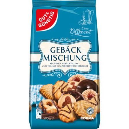 GUT&GÜNSTIG Gebäckmischung 500 g / GUT&GÜNSTIG Karışık Kurabiye 500 g