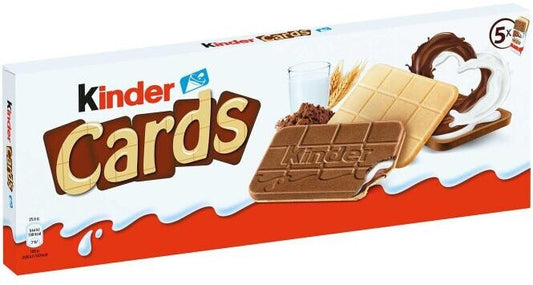Kinder Cards Waffel-Spezialität mit Milch- & Kakaocreme Multipack 128 g