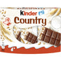 Kinder Country Vollmilchschokolade mit Milchfüllung & Cerealien 9er Multipack 211,5 g