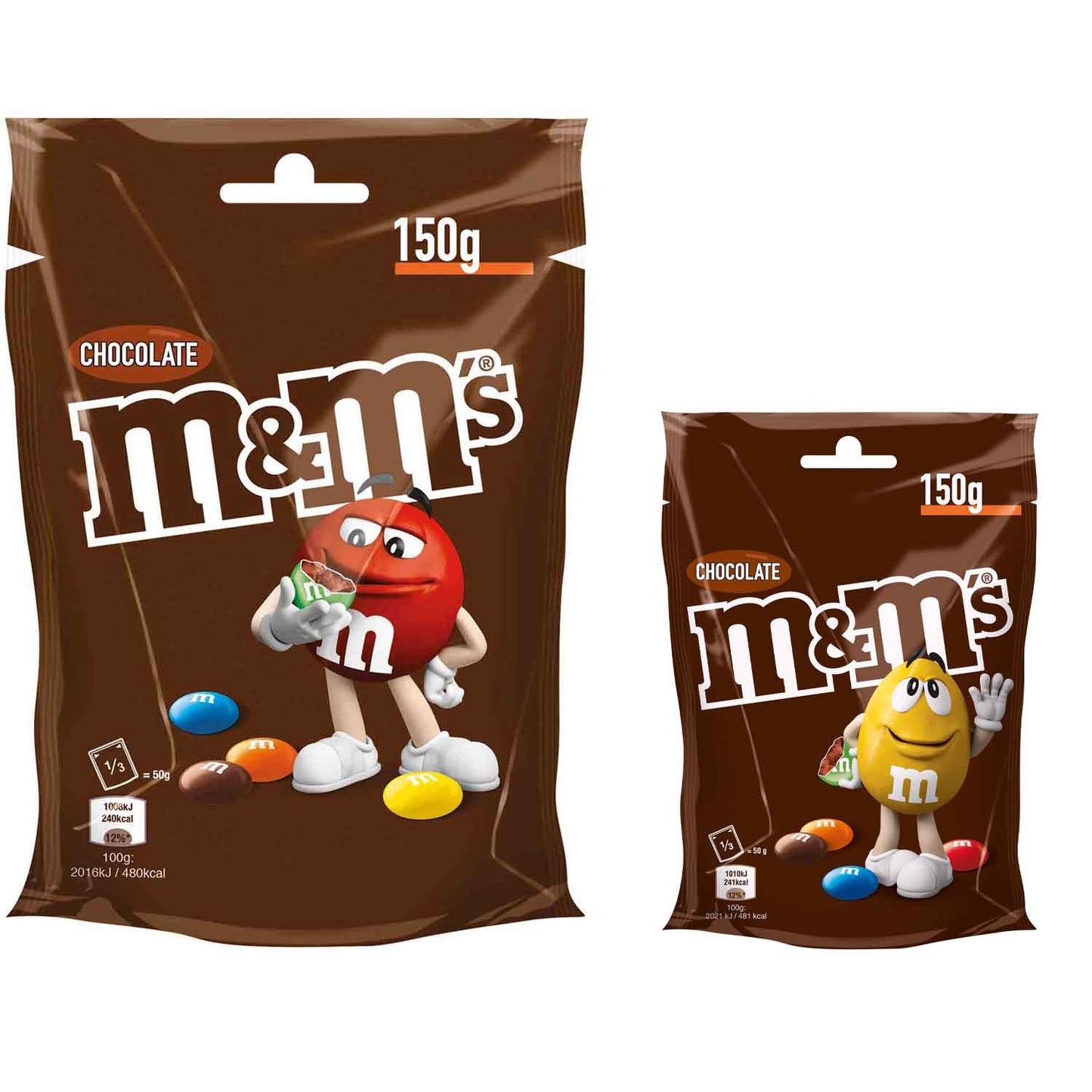 M&M's Chocolate Schokolinsen Milchschokolade 150 g
