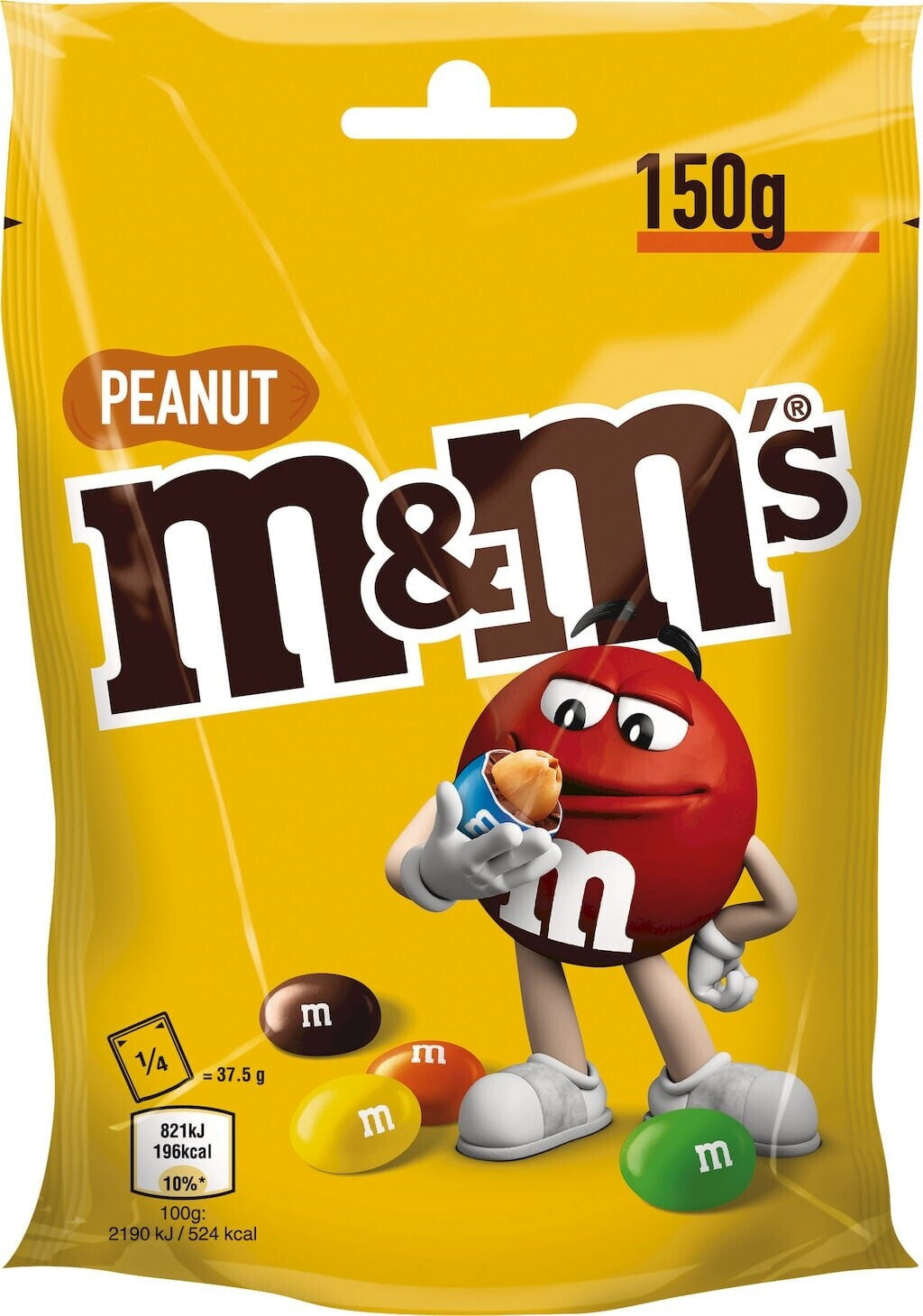 M&M's Peanut Erdnüsse in Milchschokolade 150 g