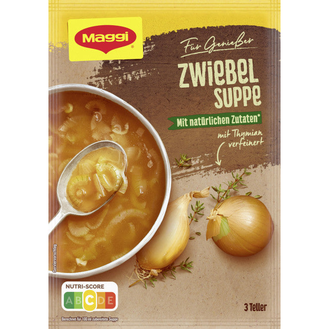 Maggi Für Genießer Zwiebelsuppe Suppenpulver ergibt 750 ml