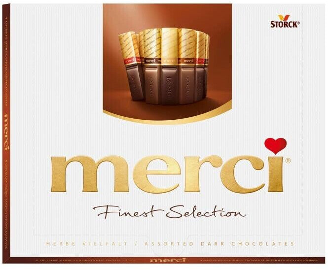 Merci Herbe Vielfalt Dunkle Schokoladen-Mischung 250 g
