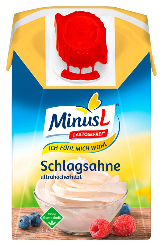 MinusL Haltbare Sahne 30% 200 g / MinusL Laktosuz Uzun Omurlu Krema %30 200 g