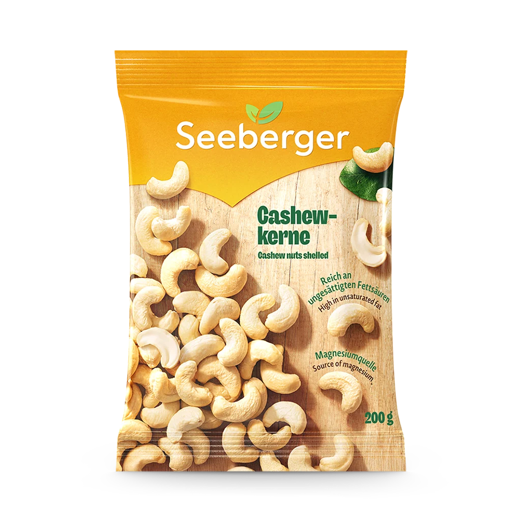 Seeberger Cashewkerne 200 g / Seeberger Kaju Fistigi 200 g