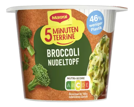 Maggi 5-Minute Terrine Broccoli Pasta Pot 50 g