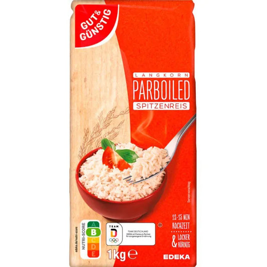 GUT&GUENSTIG Parboiled Reis 1000 g / GUT&GUENSTIG Parboiled Uzun Taneli Pirinc 1000 g