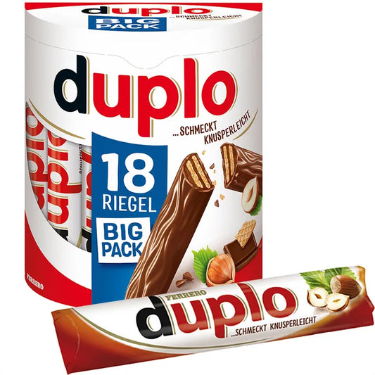 Duplo Schokoriegel 18 x 18,2 g / 327,6 g