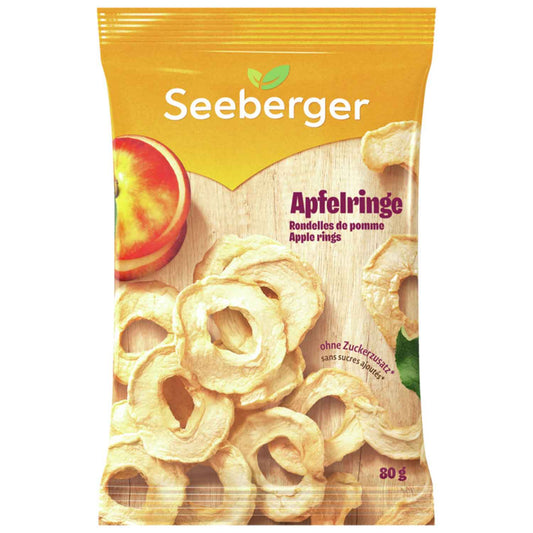 Seeberger Apfelringe 80 g / Seeberger Kuru Elma Halkalari 80 g