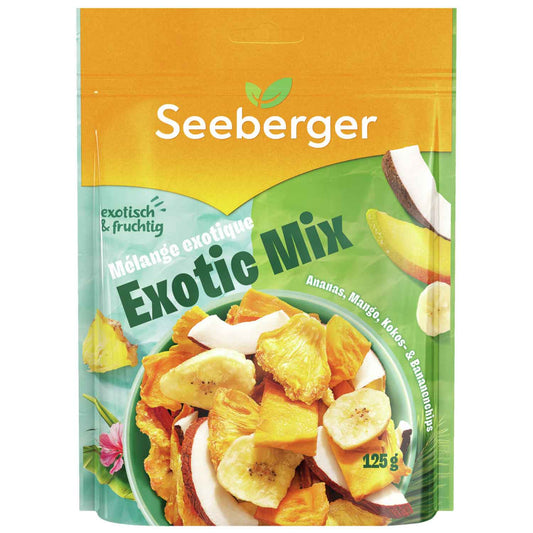 Seeberger Exotic Mix 125 g / Seeberger Egzotik Karisik Kuru Meyve 125 g