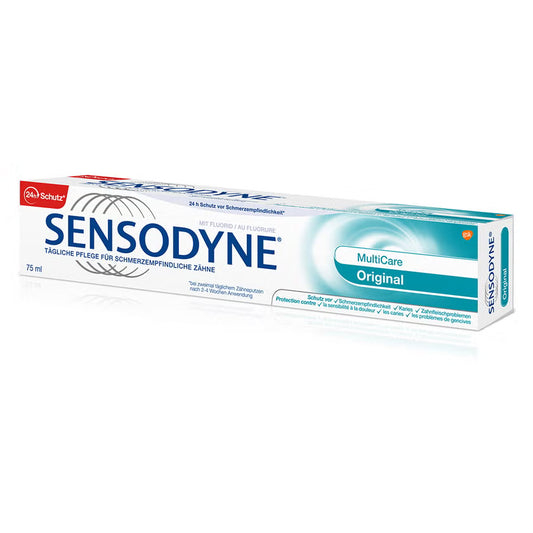 Sensodyne MultiCare Original Zahncreme 75 ml - Hassas Disler icin Dis Macunu 75 ml