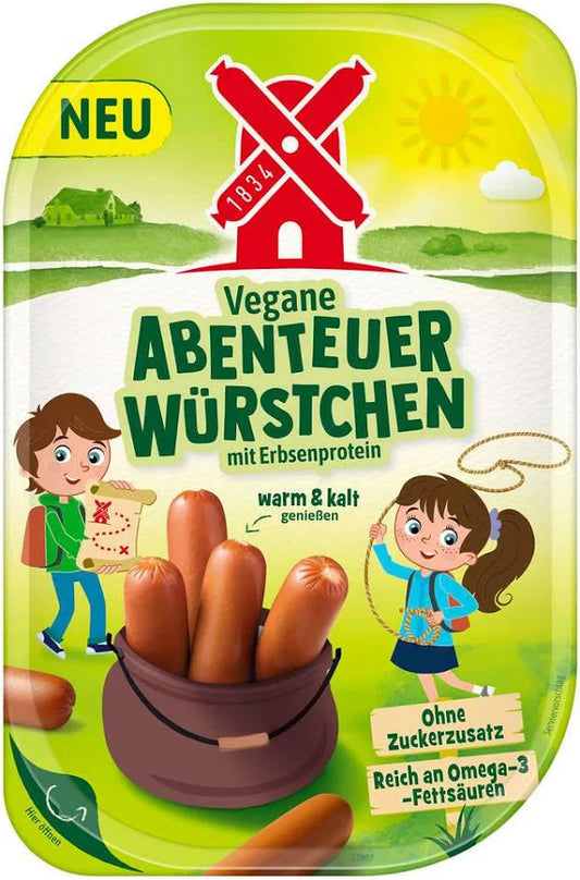 Rügenwalder Mühle Vegane Abenteuer Würstchen 180 g / Rügenwalder Mühle Vegan Dumanlı Sosis 180 g