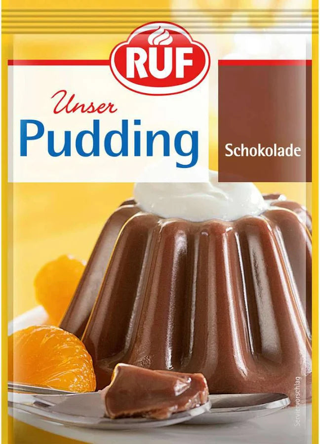 RUF Puddingpulver Schokolade 3 ST f. 1,5 l 123 g / RUF Cikolata Puding Tozu 3 Adet 123 g