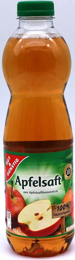 GUT&GÜNSTIG Apfelsaft 1 l DPG / GUT&GÜNSTIG Elma Suyu 1 l DPG