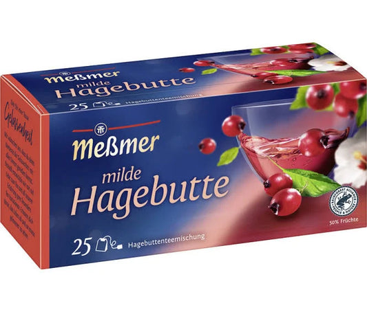 Meßmer Hagebuttenmischung Früchtetee 25 x 3 g