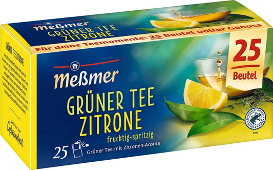 Meßmer Grüner Tee Zitrone 25 x 1,75 g
