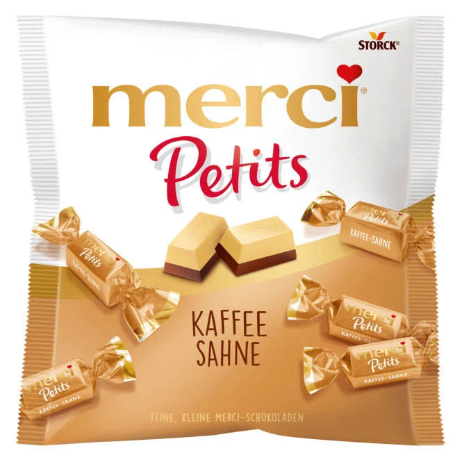 Merci Petits Kaffee Sahne Schokoladen-Pralinen 125 g