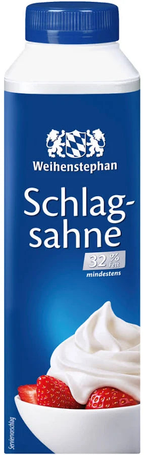 Weihenstephan Schlagsahne 32% 500 g / Weihenstephan Çırpma Kreması %32 500 g