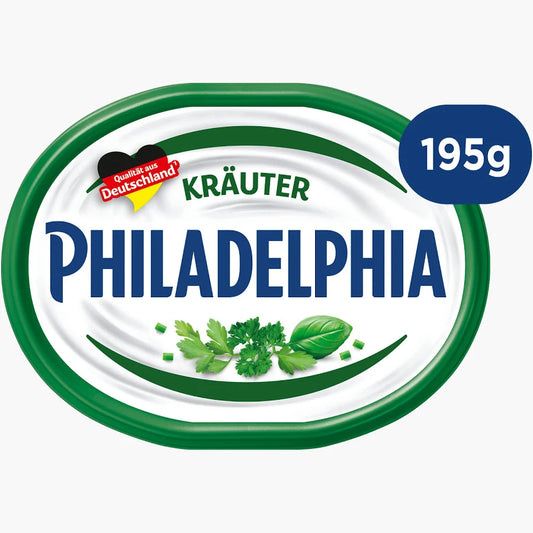 Philadelphia Kraeuter Frischkaese DR 195 g / Philadelphia Otlu Krem Peynir 195 g