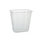 Starpak Verpackungsbecher PP eckig transparent 500 ml – Köşeli Ambalaj Kabı 500ml