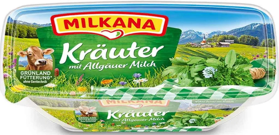 Milkana Frischeschale Krauter 190 g / Milkana Otlu Taze Erime Peyniri 190 g