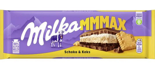 Milka Schoko&Keks 300 g / Milka Cikolata ve Biskuvi 300 g