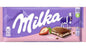 Milka Erdbeer Alpenmilch Schokolade mit Erdbeerfüllung 100 g