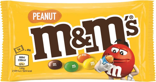 M&M's Peanut Erdnüsse in Milchschokolade 45 g