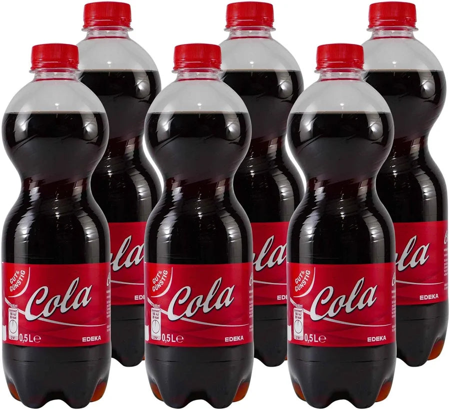 GUT&GÜNSTIG Cola 9x0,5 l DPG / GUT&GÜNSTIG Cola 9x0,5 l DPG (Gazlı/alkolsüz içecek)