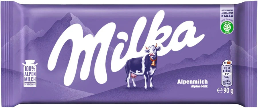 Milka Alpenmilch Schokolade 90 g