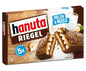 Hanuta Riegel Waffel mit Haselnuss- & Milchcreme Milchschokolade 5er Pack 172,5 g