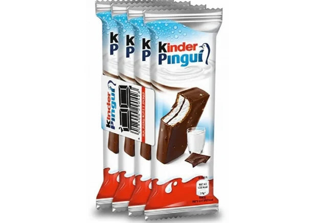 Kinder Pingui Schoko-Schnitte mit Milch- & Kakaocreme 4er Pack 120 g