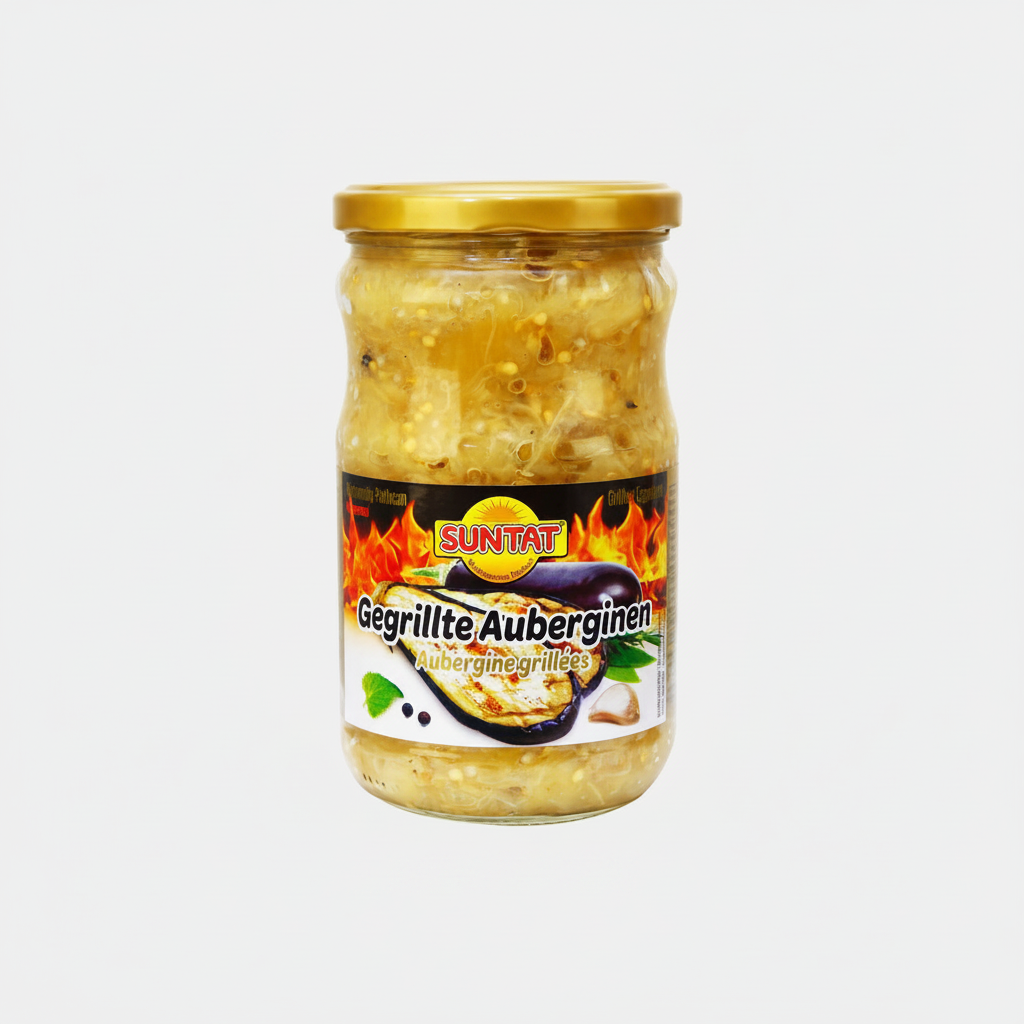 SUNTAT Gegrillte Auberginen